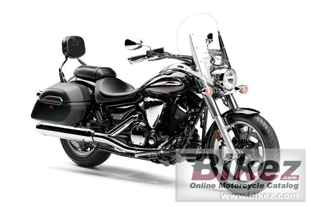 Big Yamaha v star 950 tourer picture and wallpaper from Bikez.com